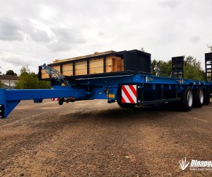 Dinapolis pervezimo platforma, tralas, platform, low bed trailer, low bed platform 4