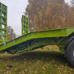 Dinapolis, tralas, tralas prie traktoriaus, transportation platform, low loader, low bed, platform, trawl4